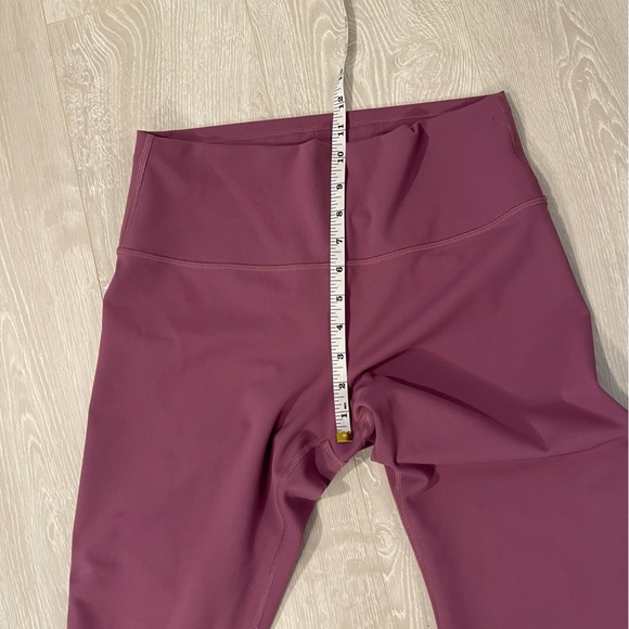 Lululemon Wunder Train High-Rise Tight 25” Plum Pink Purple size 12 - Picture 9 of 16